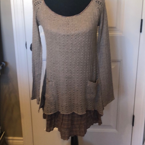 layered sweater dress